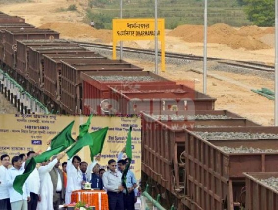 Non-utilized Ballast Train service failed to generate revenue from Tripura, Indian Railway under heavy losses : Utilizing Greenery, Bamboo-export via train remained as an â€˜Ideaâ€™ only for Tripura 